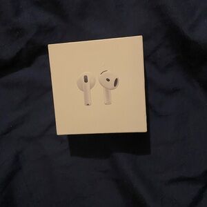 Apple AirPod 4 Earbud Headphones - White